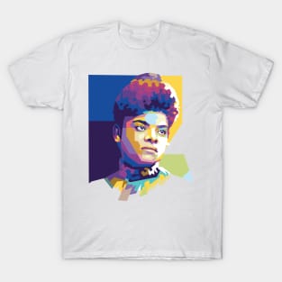 Ida B. Wells Popart Uncurve T-Shirt